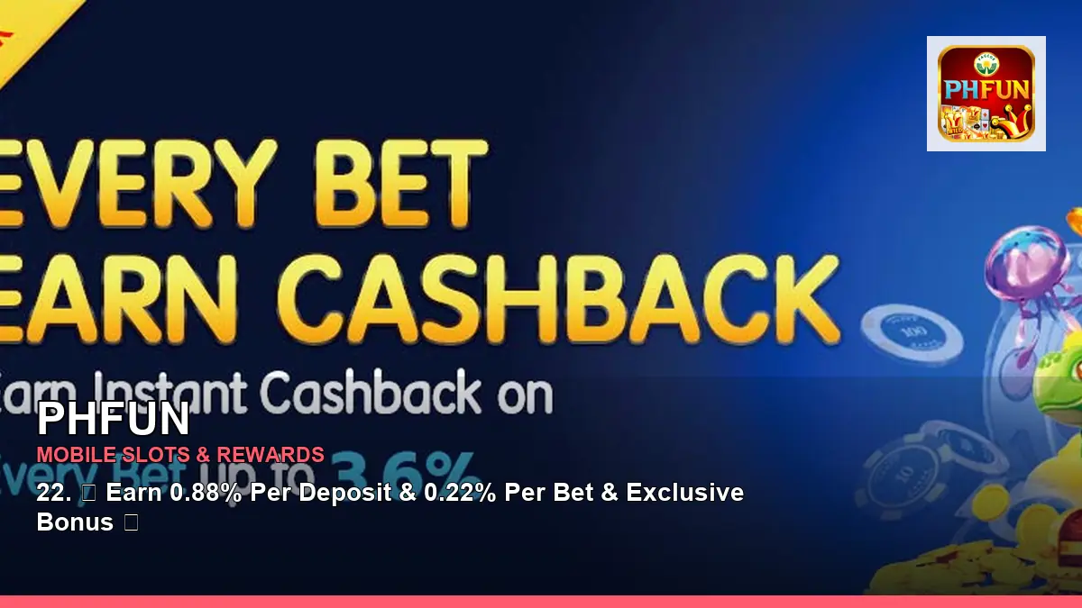 PHFUN mobile slots promotion for Philippine players