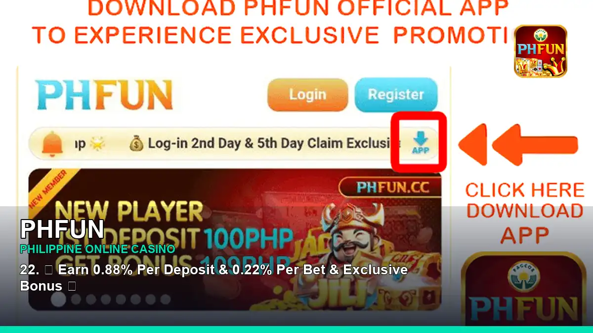 PHFUN online casino and slot games for Philippine players